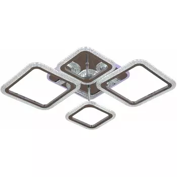 Потолочная люстра светодиодная на штанге с пультом Reluce 20265-0.3-2+2+1 CR