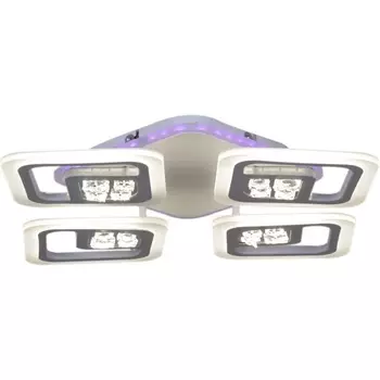 Потолочная люстра светодиодная на штанге с пультом Reluce 20523-0.3-4+1S WT