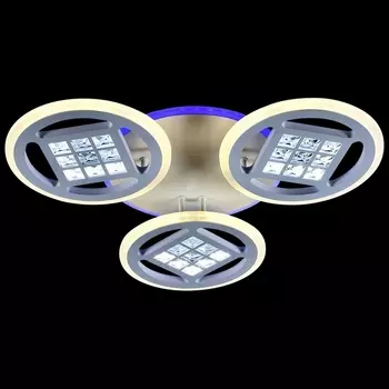 Потолочная люстра светодиодная на штанге с пультом Reluce 88860-0.3-03A