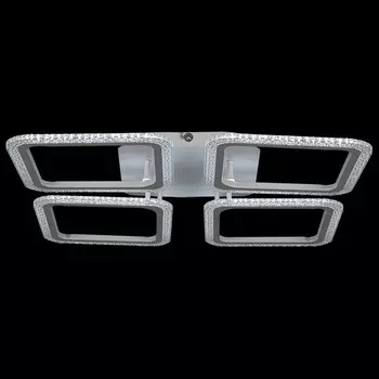 Потолочная люстра светодиодная на штанге с пультом, регулировкой цветовой температуры и яркости Reluce 20333-0.3-04 WT 99W