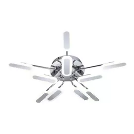 Потолочная люстра светодиодная 90148/10 Eurosvet Osaka хром