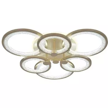 Потолочная люстра светодиодная Raud SF7062/7C-SGD-BL (Seven Fires)