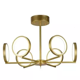 Потолочная люстра светодиодная Ring H820-6 (Hiper)