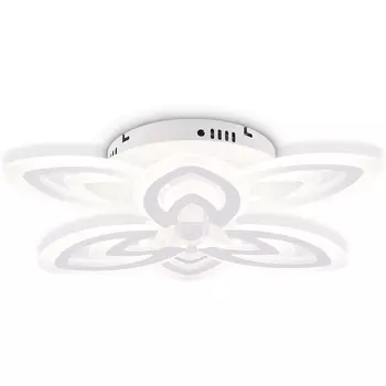 Потолочная люстра (+ночной режим) светодиодная с пультом Ambrella Original FA4546 с цветами