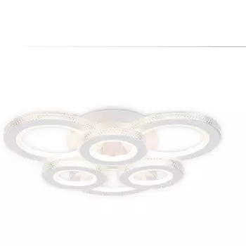 Потолочная люстра (+ночной режим) светодиодная с пультом Ambrella Original FA8872 кольцо