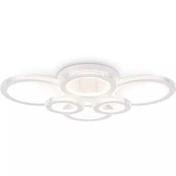 Потолочная люстра (+ночной режим) светодиодная с пультом Ambrella Original FA8874 кольцо