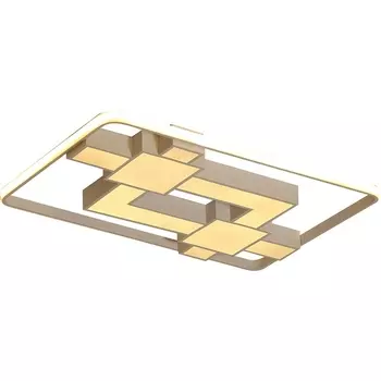 Потолочная люстра светодиодная с пультом Brass V1053-CL (Moderli)