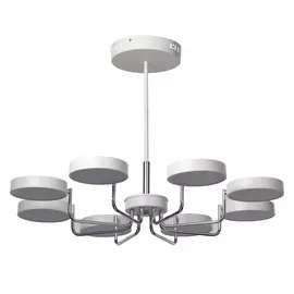 Потолочная люстра светодиодная с пультом и регулировкой цветовой температуры Гамбург 605015508 (DeMarkt)