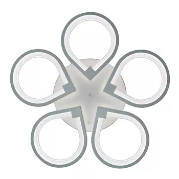 Потолочная люстра светодиодная с пультом и управлением со смартфона регулировкой яркости цветовой температуры ночной режим таймер 83042 Natali Kovaltseva INNOVATION STYLE