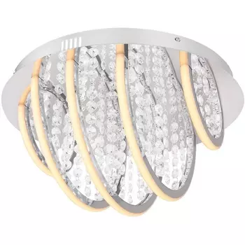 Потолочная люстра светодиодная с пультом регулировкой цветовой температуры и яркости Gert 67104-23 (Globo)