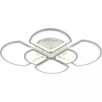 Потолочная люстра светодиодная с пультом регулировкой цветовой температуры и яркости ночным режимом 10210/6LED (Escada)