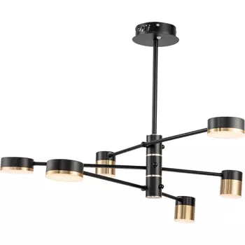 Потолочная люстра светодиодная с пультом регулировкой цветовой температуры и яркости ночным режимом 10246/6LED (Escada)