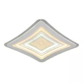 Потолочная люстра светодиодная с пультом регулировкой цветовой температуры и яркости ночным режимом и таймером Arzano OML-08437-187 (Omnilux)