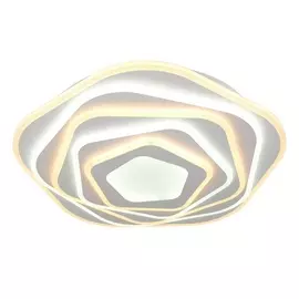 Потолочная люстра светодиодная с пультом регулировкой цветовой температуры и яркости ночным режимом и таймером Longa OML-09407-211 (Omnilux)