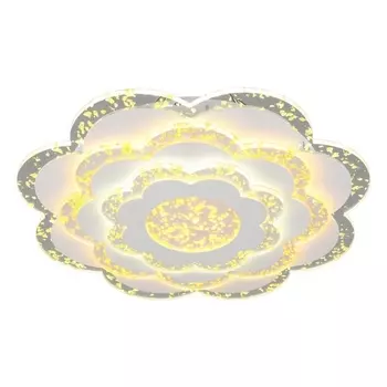 Потолочная люстра светодиодная с пультом регулировкой цветовой температуры и яркости ночным режимом и таймером Vittuone OML-08707-130 (Omnilux)