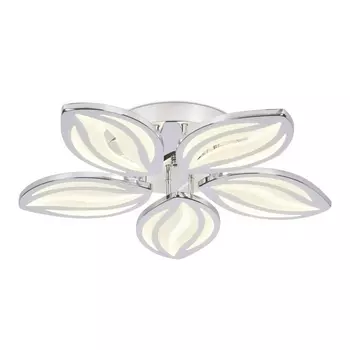 Потолочная люстра светодиодная с пультом регулировкой цветовой температуры и яркости ночным режимом Ambrella Acrylica FA466 (Умный дом)