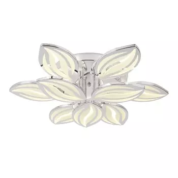 Потолочная люстра светодиодная с пультом регулировкой цветовой температуры и яркости ночным режимом Ambrella Acrylica FA467