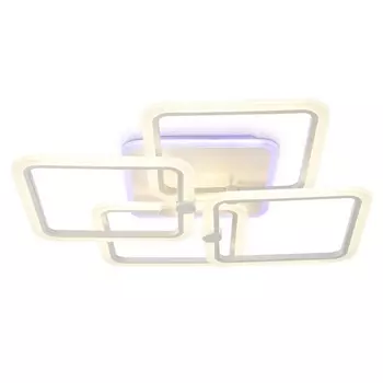 Потолочная люстра светодиодная с пультом регулировкой цветовой температуры и яркости ночным режимом Ambrella Acrylica FA537