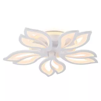 Потолочная люстра светодиодная с пультом регулировкой цветовой температуры и яркости ночным режимом Ambrella Acrylica FA543 (Умный дом)