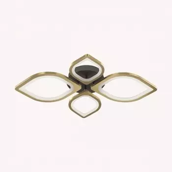 Потолочная люстра светодиодная с пультом регулировкой цветовой температуры и управлением смартфоном Honey 4580/99CL (Lumion)