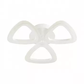 Потолочная люстра светодиодная с пультом регулировкой цветовой температуры и управлением смартфоном Rhea 4570/42CL (Lumion)