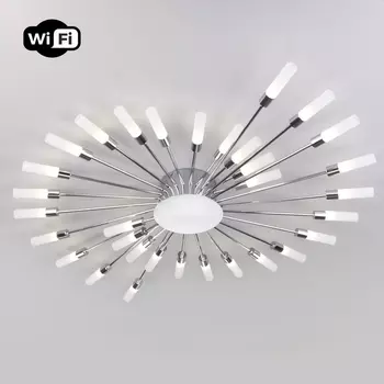 Потолочная люстра светодиодная с управлением смартфоном Bastone 574 (Bogate's)