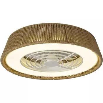 Потолочная люстра светодиодная с вентилятором Mantra Polinesia 8230