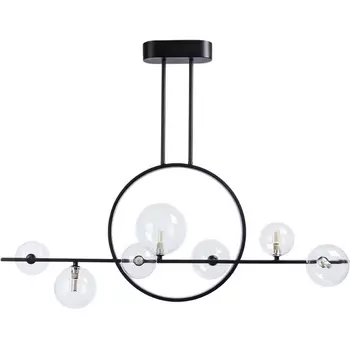 Потолочная люстра светодиодная Artelamp Saturn A7791SP-59BK