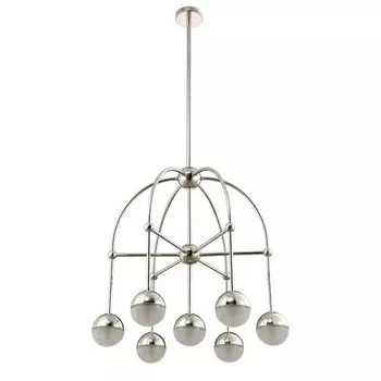 Потолочная люстра светодиодная TRUENA SP-PL6+1 NICKEL (Crystal Lux)