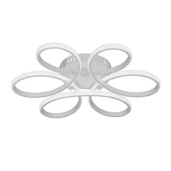 Потолочная люстра светодиодная Vitaluce V4618-0/6PL с цветами