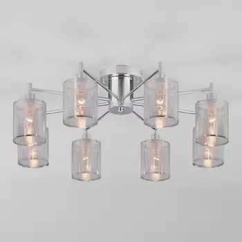 Потолочная люстра 70109/8 Eurosvet Tela хром