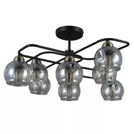Потолочная люстра Teolo SF4011/8C-BK-AB (Seven Fires)