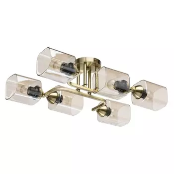 Потолочная люстра Тетро 673016006 (DeMarkt)