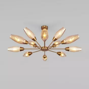 Потолочная люстра 60140/12 Eurosvet Thalia золото