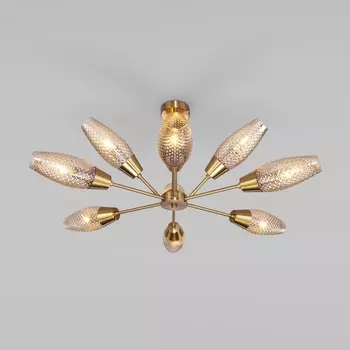 Потолочная люстра 60140/9 Eurosvet Thalia золото