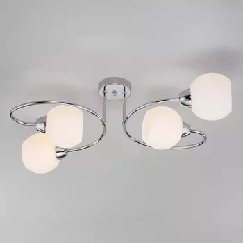 Потолочная люстра 30136/4 Eurosvet Tulia хром шарики