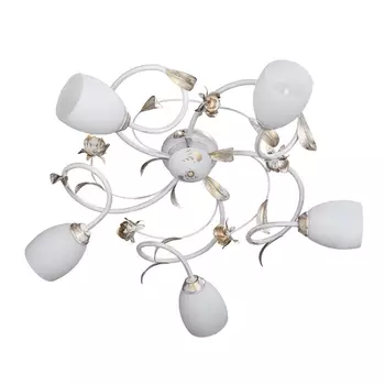 Потолочная люстра Vitaluce V1538/5PL с розой