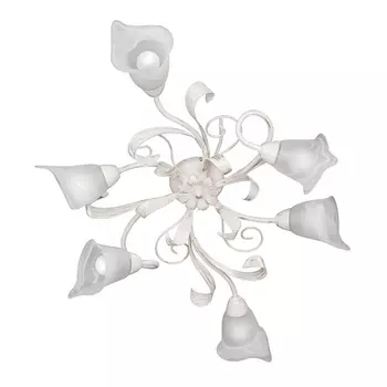 Потолочная люстра Vitaluce V3747-0/6PL с цветами