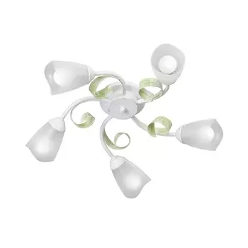 Потолочная люстра Vitaluce V3870-0/5PL листья