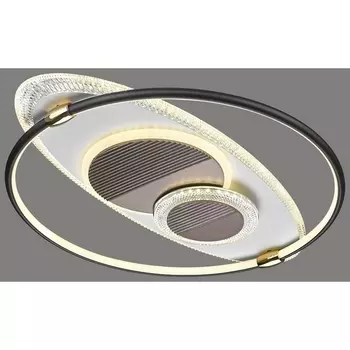 Потолочная светодиодная люстра с пультом управления Velante 438-307-04 кольцо