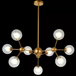 Потолочная люстра VENTI 81422/8C BLACK (Natali Kovaltseva)