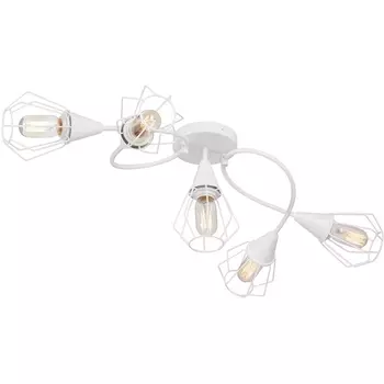 Потолочная люстра Vitaluce V3037-0/5PL, 5xE27 макс. 40Вт