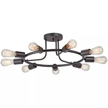 Потолочная люстра Vitaluce V3797-1/9PL, 9xE27 макс. 40Вт