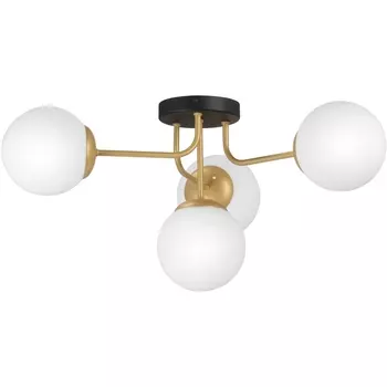 Потолочная люстра Vitaluce V3999-8/4PL в форме шара