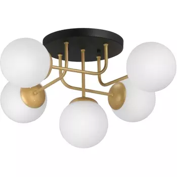 Потолочная люстра Vitaluce V3999-8/5PL в форме шара
