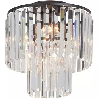 Потолочная люстра каскадная хрустальная Vitaluce V5153-1/4PL, 4xE14 макс. 40Вт