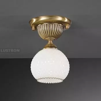 Потолочная люстра в форме шара PL.8600/1 Reccagni Angelo 8600 PL 8600/1