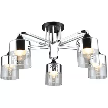 Потолочная люстра Wedo Light Vizer WD3618/5C-BK-CR-CL