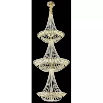 Потолочная LED люстра хрустальная Wertmark Daria WE103.73.323