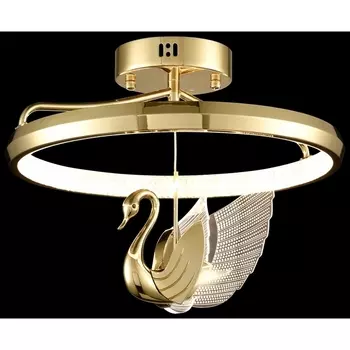 Потолочная LED люстра птички с ПДУ Wertmark Letizia WE466.02.307